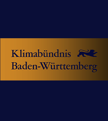 Image displays the logo of the climate alliance baden-württemberg in germany