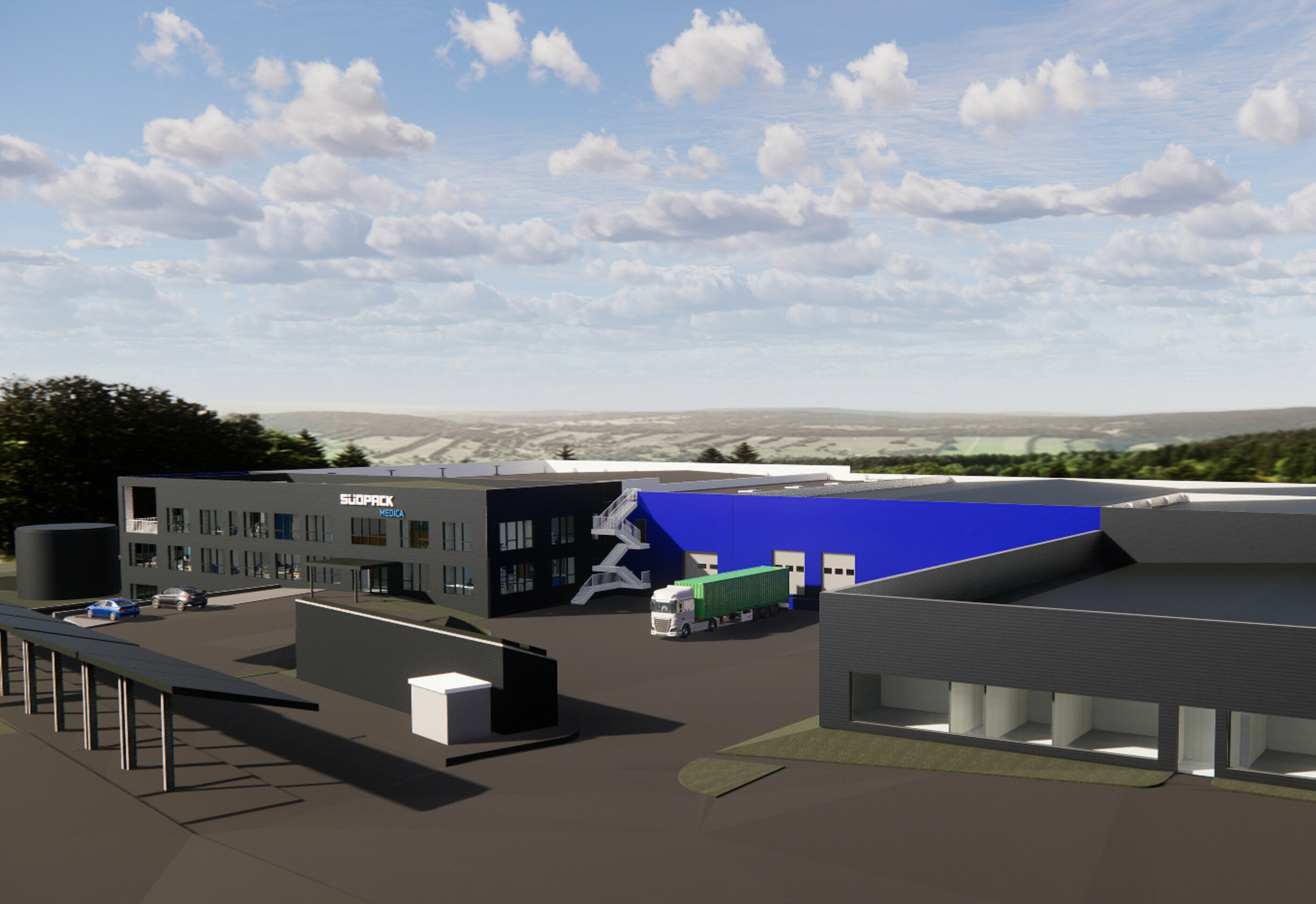 Image displays the new facility in coulmer