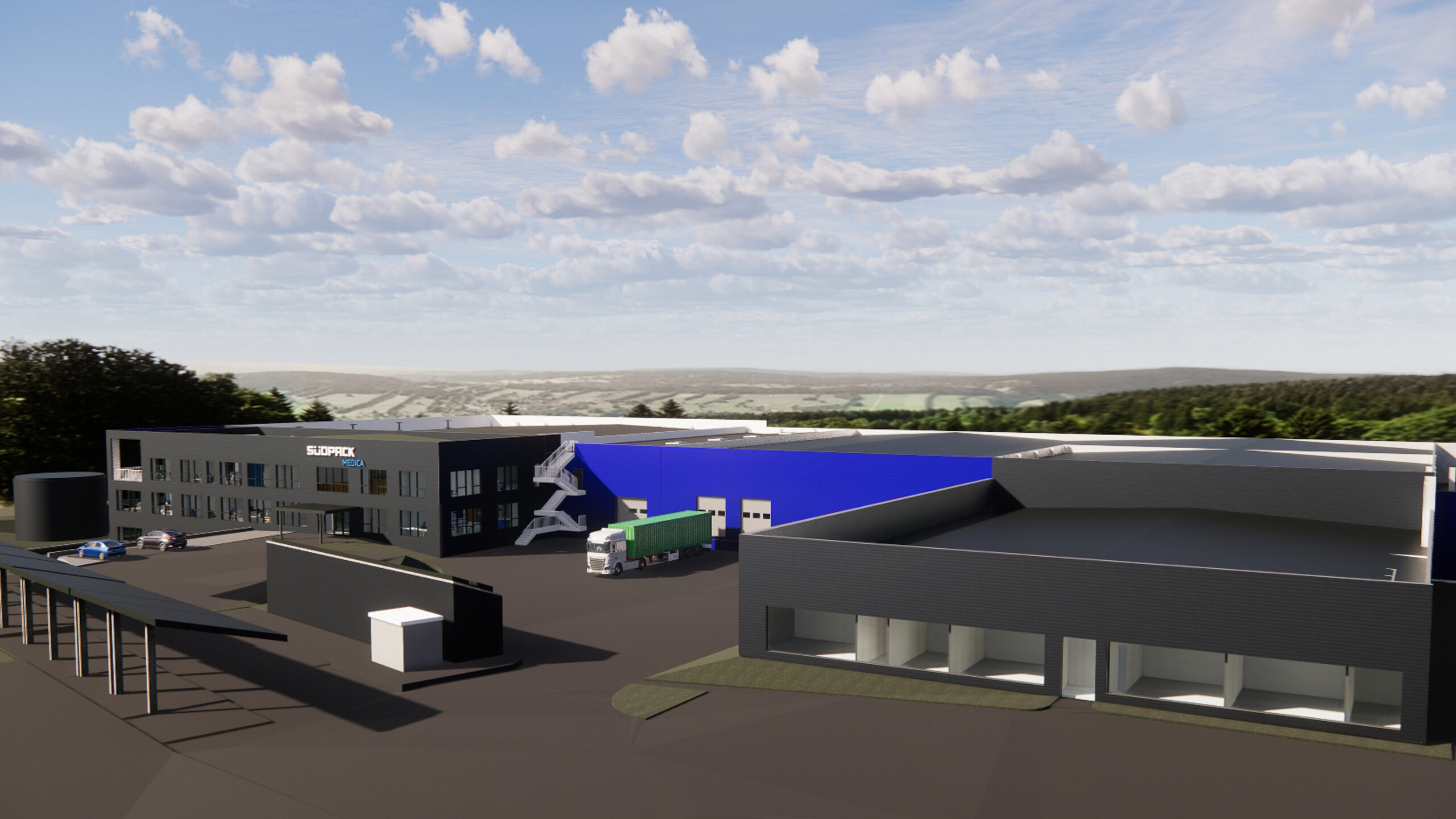 Image displays the new facility in coulmer